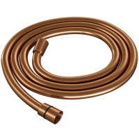 Douchekraanset Brauer Copper Carving Opbouw Met Glijstang En Ronde Handdouche Geborsteld Koper